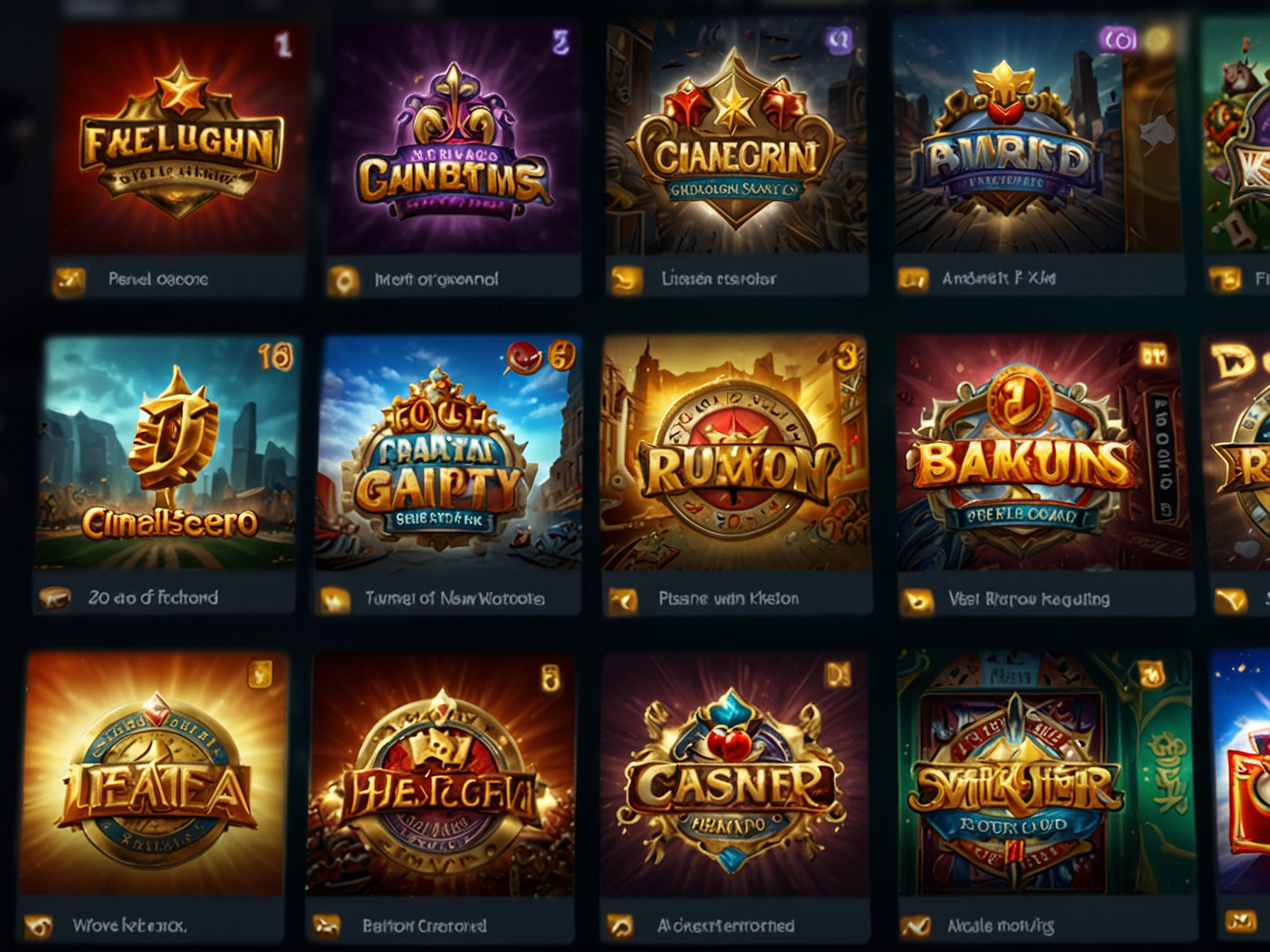 Spielepromotionsbanner