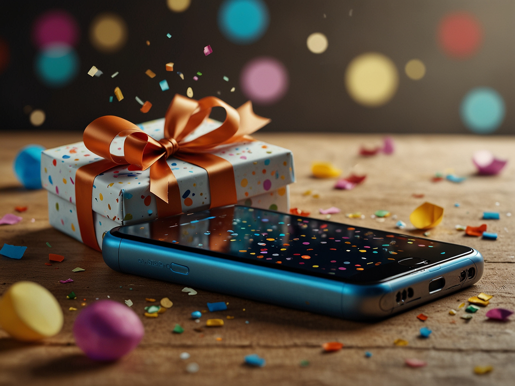 Promotionsbanner mit Geschenk
