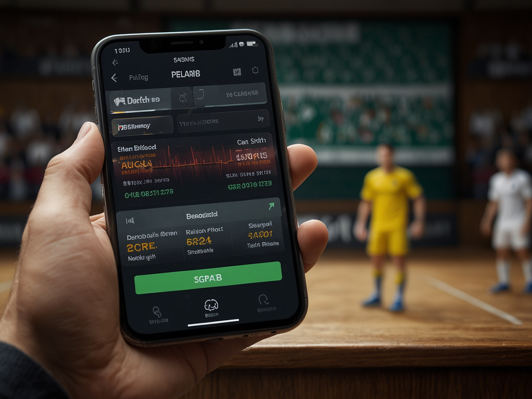 Bwin Handball Mobile App auf Smartphone